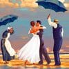 Wedding Dance On The Beach paint by numbers