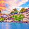 Zurich Landscapes paint By numbers