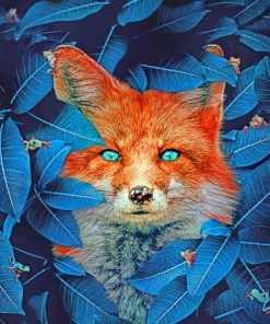 Aesthetic Fox paint By Numbers