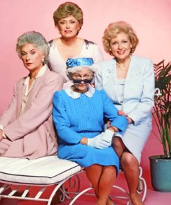 The Golden Girls paint by numbers