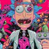 Aesthetic Rick And Morty paint By Numbers