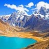 Andes Mountains paint by numbers