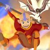 Avatar Aang paint by numbers