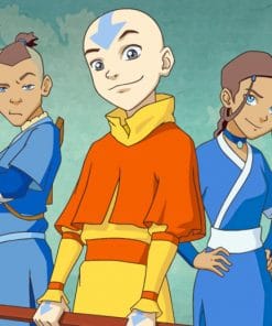 Avatar Legend Of Aang paint by numbers