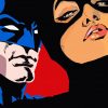 Batman And Batwoman paint By Numbers