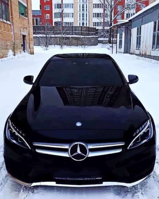 Black Mercedes paint By Numbers