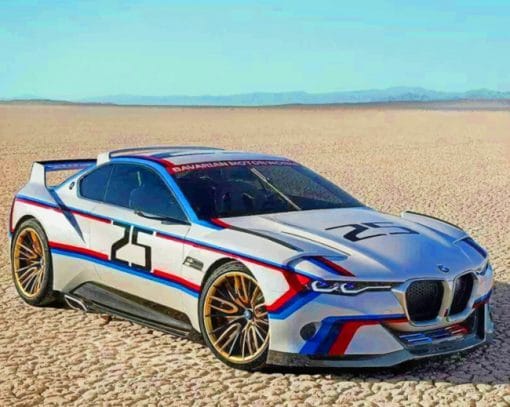 Bmw 3.0 Csl Paint By Numbers