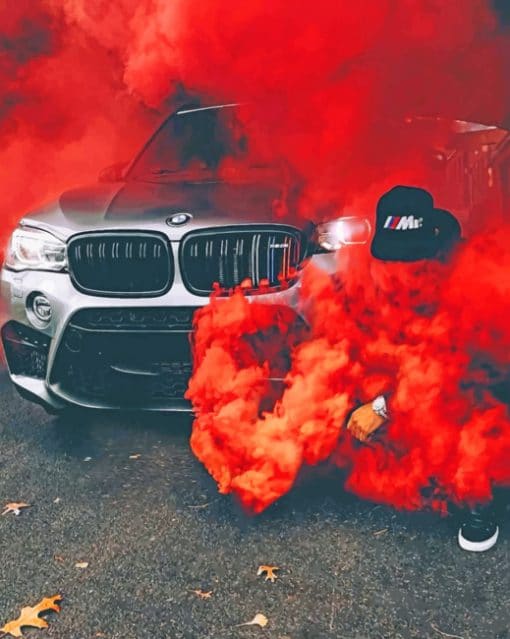 Bmw Smoke Paint By Numbers