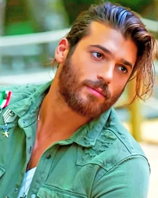 Can Yaman paint By Numbers