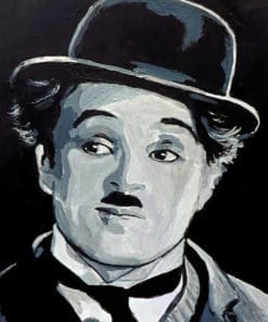 Charlie Chaplin paint By Numbers