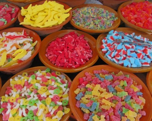 Colorful Sweets paint by numbers