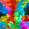 Colorful Smoke paint by numbers