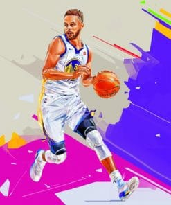 Curry Nba Art paint by numbers