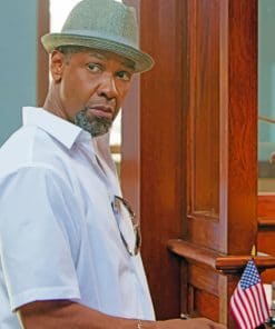 Denzel Washington paint by numbers