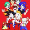 Dragon Ball Characters paint By Numbers