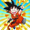Dragon Ball Goku Baby paint By Numbers