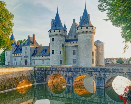 French Castle paint by numbers