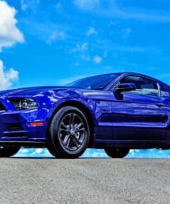 Ford Mustang paint By Numbers