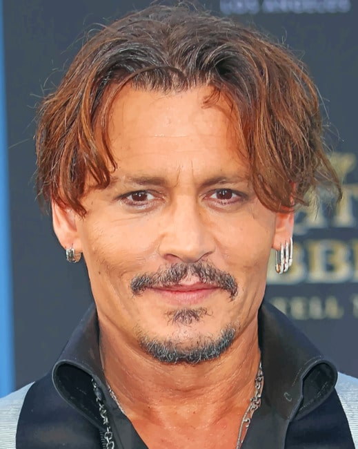 Johnny Deep Paint By Numbers