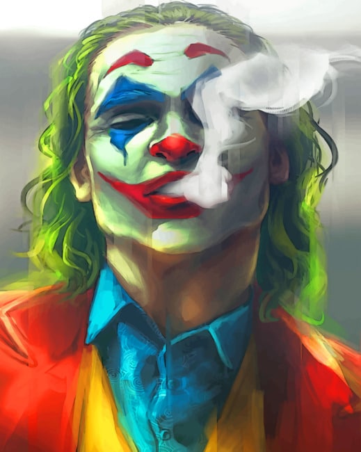 Joker Clown - Paint By Numbers - Painting By Numbers