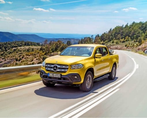 Mercedes Benz X Class 2020 Paint by numbers