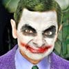 Mr Bean Joker paint by numbers