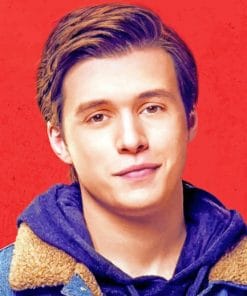 Nick Robinson paint by numbers