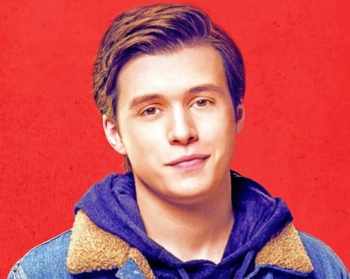 Nick Robinson paint by numbers