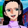 Nico Robin paint by numbers