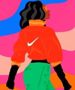 Nike Art paint By Numbers