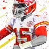 Patrick Mahomes paint by numbers