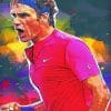 Roger Federer Art paint by numbers