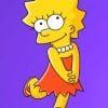 Lisa Simpson paint by numbers