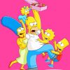 Simpsons Family paint by numbers