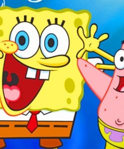 Sponge Bob And Patrick paint by numbers