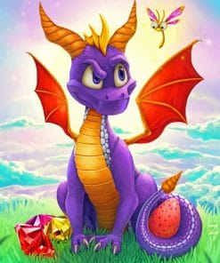 Spyro The Dragon Remastered paint By Numbers