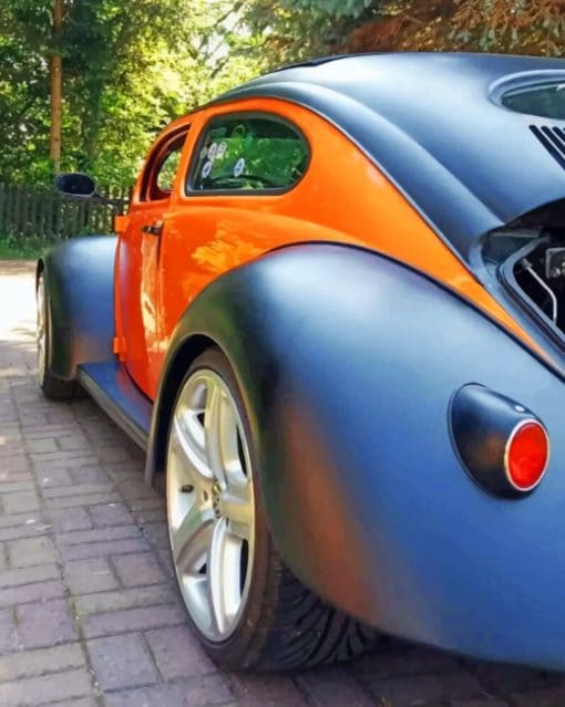 Super Beetle paint By Numbers