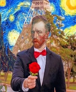 Van Gogh Starry Night paint By Numbers