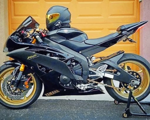 Yamaha R6 paint By Numbers