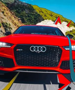 Aesthetic Audi paint by Numbers