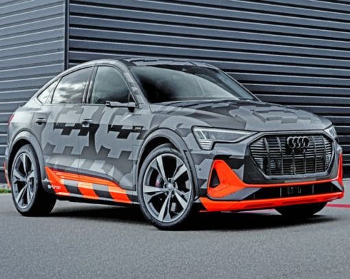 Audi E Tron 2020 paint By Numbers
