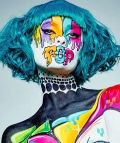 Body Art paint by numbers