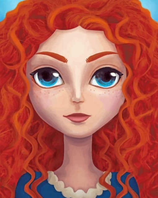 Brave Princess paint By numbers