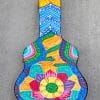 Colorful Guitar paint by numbers