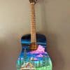Guitar Nature Art paint by numbers