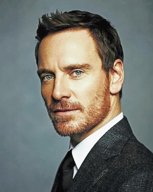 Michael Fassbender paint By Numbers