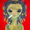 Stoner Alien paint By Numbers