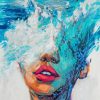 Woman Under Water paint By Numbers
