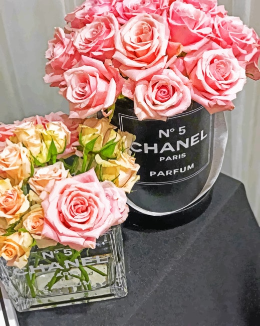 Chanel Birthday party paint by Numbers