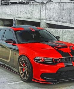 Charger Scat paint by Numbers